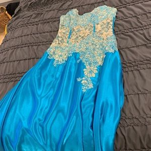 beautiful vintage jovani ball gown!